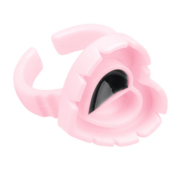 Double Heart-Shaped Blooming Glue Cup for Eyelash Extension (100pieces/pack)
